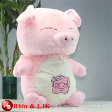 Meet EN71 and ASTM standard ICTI plush toy factory stuffed big pig toy